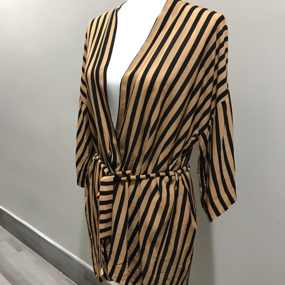 Novella Royale Other - Novella Royale Anna Robe Nude Stripe- NWT